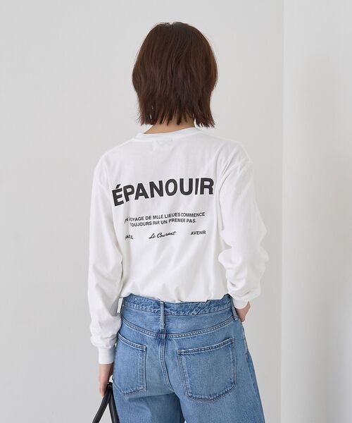 Rouge vif la cle / ルージュ・ヴィフ ラクレ Tシャツ | ガーメントダイロゴロンTシャツ | 詳細5