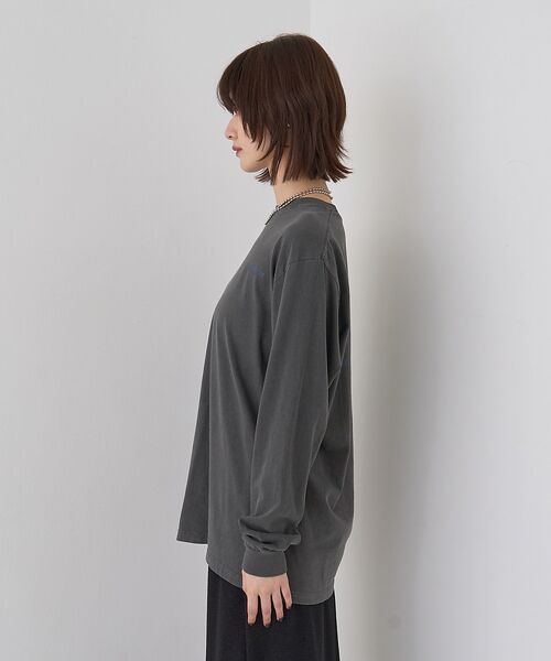 Rouge vif la cle / ルージュ・ヴィフ ラクレ Tシャツ | ガーメントダイロゴロンTシャツ | 詳細21