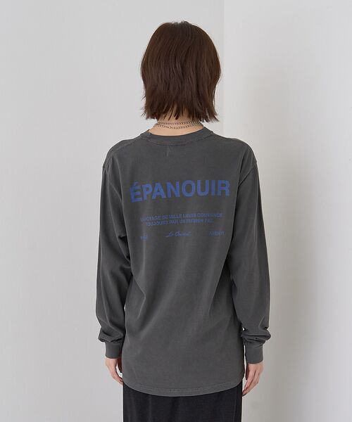 Rouge vif la cle / ルージュ・ヴィフ ラクレ Tシャツ | ガーメントダイロゴロンTシャツ | 詳細22