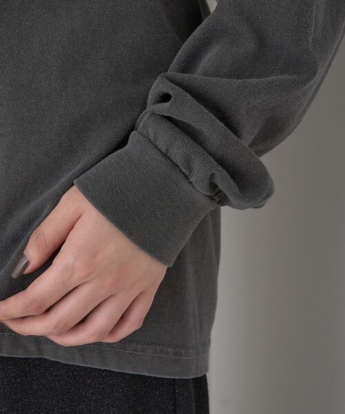 Rouge vif la cle / ルージュ・ヴィフ ラクレ Tシャツ | ガーメントダイロゴロンTシャツ | 詳細25