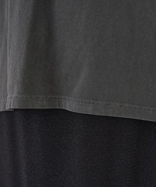 Rouge vif la cle / ルージュ・ヴィフ ラクレ Tシャツ | ガーメントダイロゴロンTシャツ | 詳細26