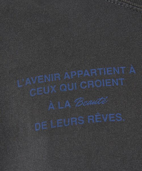 Rouge vif la cle / ルージュ・ヴィフ ラクレ Tシャツ | ガーメントダイロゴロンTシャツ | 詳細27