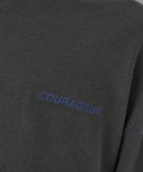 Rouge vif la cle / ルージュ・ヴィフ ラクレ Tシャツ | ガーメントダイロゴロンTシャツ | 詳細28