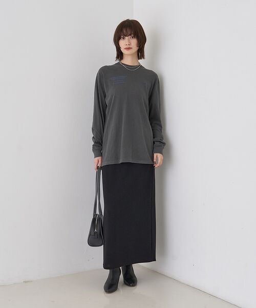 Rouge vif la cle / ルージュ・ヴィフ ラクレ Tシャツ | ガーメントダイロゴロンTシャツ | 詳細18