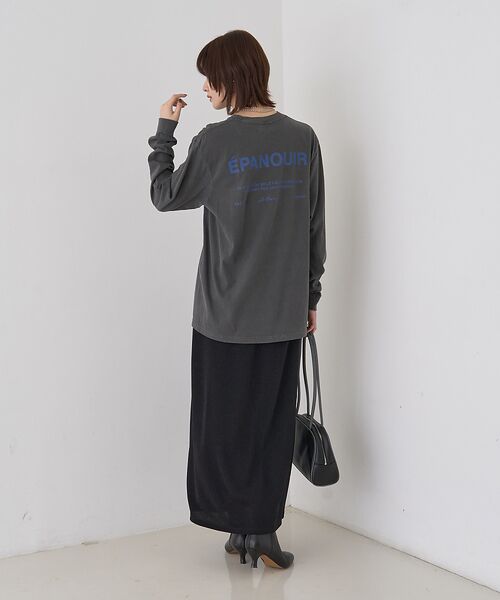 Rouge vif la cle / ルージュ・ヴィフ ラクレ Tシャツ | ガーメントダイロゴロンTシャツ | 詳細19