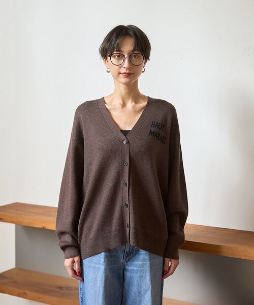 Rouge vif la cle / ルージュ・ヴィフ ラクレ カーディガン・ボレロ | ロゴニットカーディガン | 詳細10