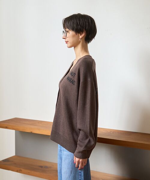 Rouge vif la cle / ルージュ・ヴィフ ラクレ カーディガン・ボレロ | ロゴニットカーディガン | 詳細11