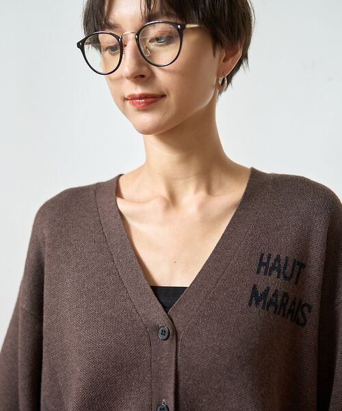 Rouge vif la cle / ルージュ・ヴィフ ラクレ カーディガン・ボレロ | ロゴニットカーディガン | 詳細13