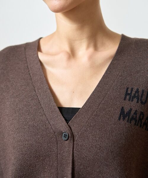 Rouge vif la cle / ルージュ・ヴィフ ラクレ カーディガン・ボレロ | ロゴニットカーディガン | 詳細14