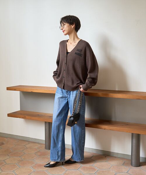 Rouge vif la cle / ルージュ・ヴィフ ラクレ カーディガン・ボレロ | ロゴニットカーディガン | 詳細7