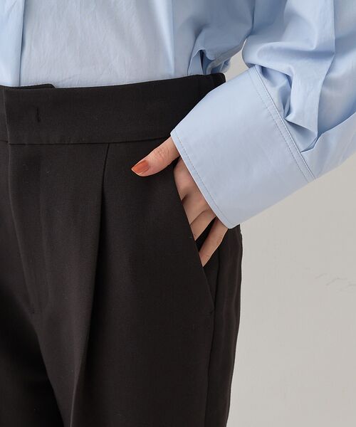 Rouge vif la cle / ルージュ・ヴィフ ラクレ ベスト | 【セットアップ2点セット】ダブルクロス ジレ×パンツ | 詳細24