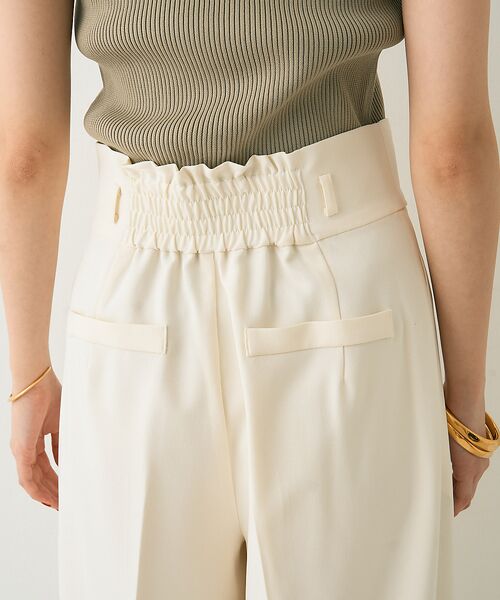 Rouge vif la cle / ルージュ・ヴィフ ラクレ パンツ | 【一部店舗限定】【3サイズ展開】ベルト付きハイウエストタックパンツ | 詳細15