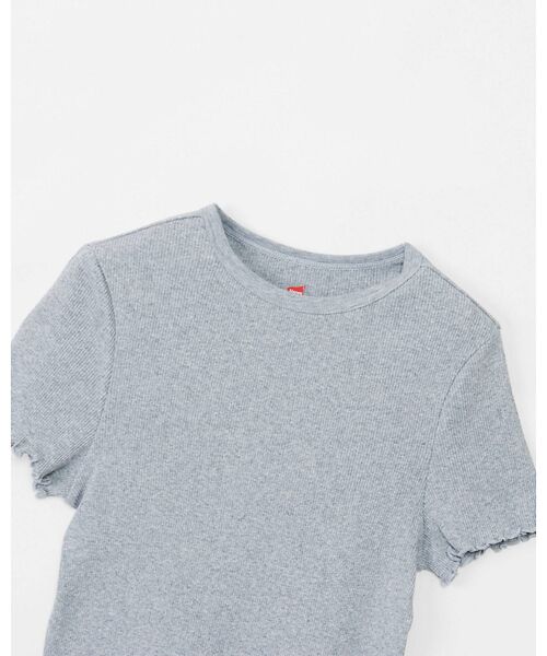 Rouge vif la cle / ルージュ・ヴィフ ラクレ Tシャツ | 【HANES/ヘインズ】Hanes originalsクロップTシャツ by T | 詳細4