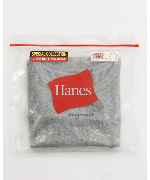 Rouge vif la cle / ルージュ・ヴィフ ラクレ Tシャツ | 【HANES/ヘインズ】Hanes originalsクロップTシャツ by T | 詳細7