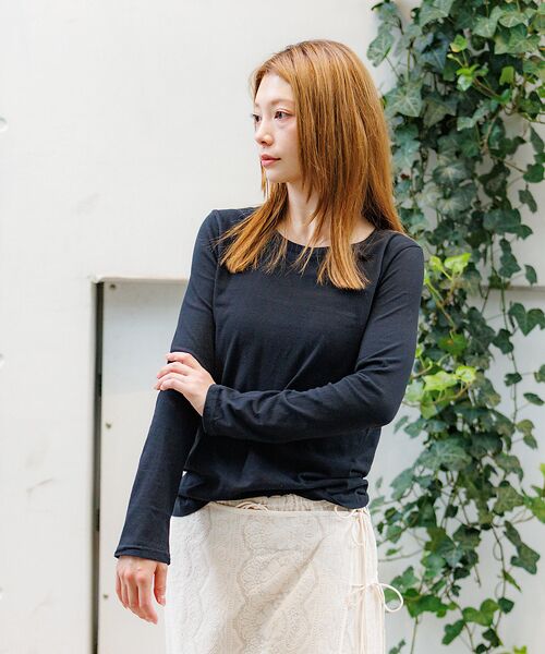 Rouge vif la cle / ルージュ・ヴィフ ラクレ Tシャツ | 【HANES/ヘインズ】【2枚組】クルーネックロングスリーブTシャツ 5.3oz | 詳細10