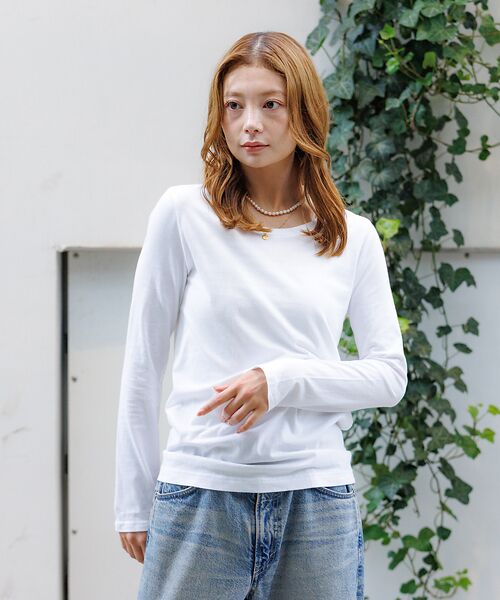 Rouge vif la cle / ルージュ・ヴィフ ラクレ Tシャツ | 【HANES/ヘインズ】【2枚組】クルーネックロングスリーブTシャツ 5.3oz | 詳細12