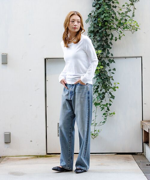 Rouge vif la cle / ルージュ・ヴィフ ラクレ Tシャツ | 【HANES/ヘインズ】【2枚組】クルーネックロングスリーブTシャツ 5.3oz | 詳細15