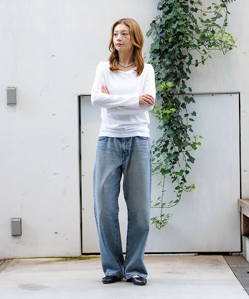 Rouge vif la cle / ルージュ・ヴィフ ラクレ Tシャツ | 【HANES/ヘインズ】【2枚組】クルーネックロングスリーブTシャツ 5.3oz | 詳細16