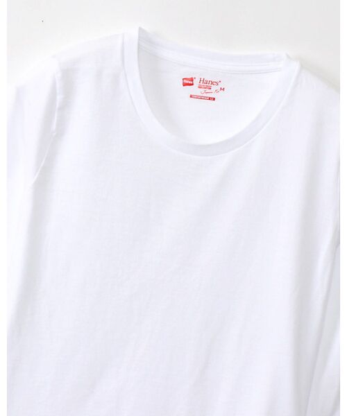 Rouge vif la cle / ルージュ・ヴィフ ラクレ Tシャツ | 【HANES/ヘインズ】【2枚組】クルーネックロングスリーブTシャツ 5.3oz | 詳細5