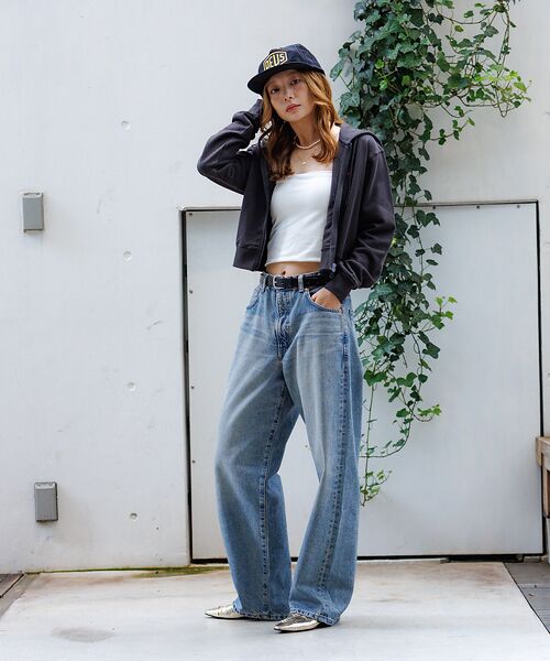 Rouge vif la cle / ルージュ・ヴィフ ラクレ スウェット | 【BEVERY HILLS P.C/ビバリーヒルズポロクラブ】クロップドフルジッ | 詳細13