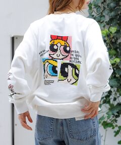 Rouge vif la cle / ルージュ・ヴィフ ラクレ スウェット | 【DISCUS/ディスカス】【コラボ】DISCUS×パワーパフガールズスウェット