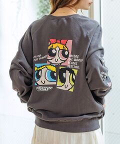 Rouge vif la cle / ルージュ・ヴィフ ラクレ スウェット | 【DISCUS/ディスカス】【コラボ】DISCUS×パワーパフガールズスウェット