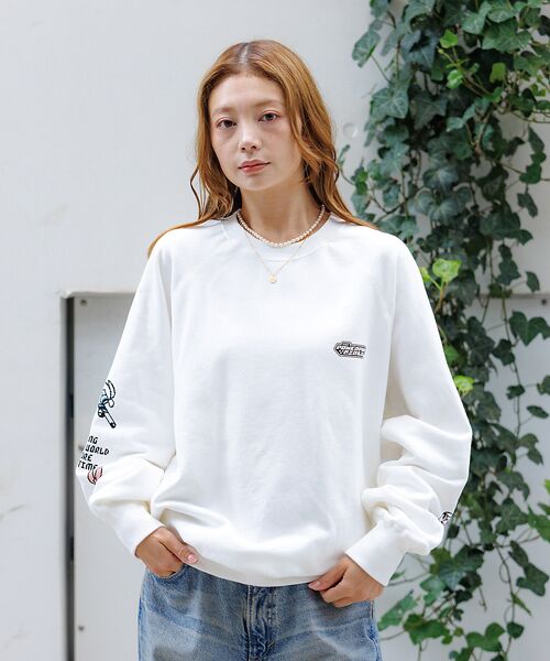 Rouge vif la cle / ルージュ・ヴィフ ラクレ スウェット | 【DISCUS/ディスカス】【コラボ】DISCUS×パワーパフガールズスウェット | 詳細1