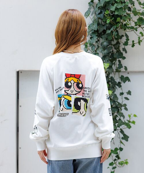 Rouge vif la cle / ルージュ・ヴィフ ラクレ スウェット | 【DISCUS/ディスカス】【コラボ】DISCUS×パワーパフガールズスウェット | 詳細10