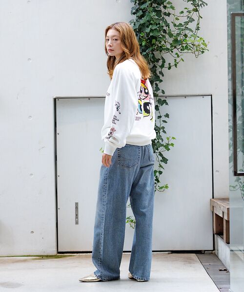 Rouge vif la cle / ルージュ・ヴィフ ラクレ スウェット | 【DISCUS/ディスカス】【コラボ】DISCUS×パワーパフガールズスウェット | 詳細4