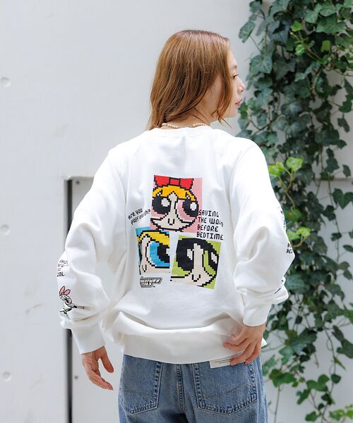 Rouge vif la cle / ルージュ・ヴィフ ラクレ スウェット | 【DISCUS/ディスカス】【コラボ】DISCUS×パワーパフガールズスウェット | 詳細5