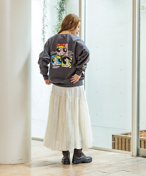 Rouge vif la cle / ルージュ・ヴィフ ラクレ スウェット | 【DISCUS/ディスカス】【コラボ】DISCUS×パワーパフガールズスウェット | 詳細22