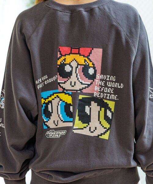 Rouge vif la cle / ルージュ・ヴィフ ラクレ スウェット | 【DISCUS/ディスカス】【コラボ】DISCUS×パワーパフガールズスウェット | 詳細24