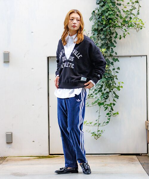 Rouge vif la cle / ルージュ・ヴィフ ラクレ スウェット | 【DISCUS/ディスカス】裏毛スキッパーUネックスウェット/トップス/スウェッ | 詳細19