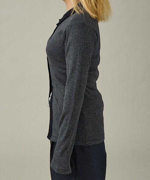 Rouge vif la cle / ルージュ・ヴィフ ラクレ カーディガン・ボレロ | 【Robert P.Miller / ロバートピーミラー】パネルリブカーディガン | 詳細13