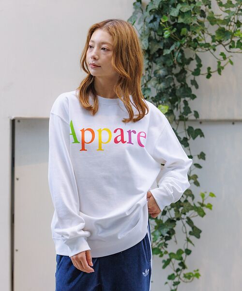 Rouge vif la cle / ルージュ・ヴィフ ラクレ スウェット | 【THRIFTY LOOK / スリフティールック】クルーネックスウェット/Ap | 詳細3