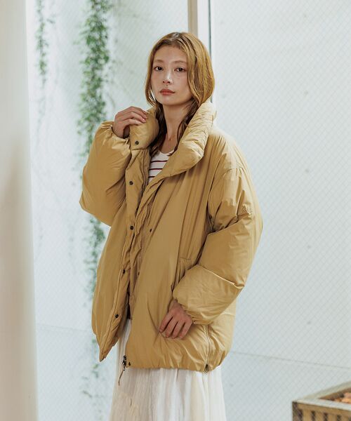 Rouge vif la cle / ルージュ・ヴィフ ラクレ ダウンジャケット・ベスト | 【NANGA / ナンガ】STAND COLLAR DOWN JACKET / | 詳細7