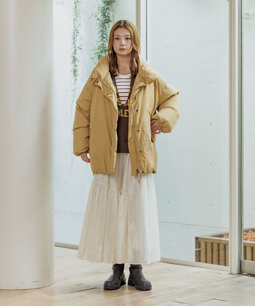 Rouge vif la cle / ルージュ・ヴィフ ラクレ ダウンジャケット・ベスト | 【NANGA / ナンガ】STAND COLLAR DOWN JACKET / | 詳細8