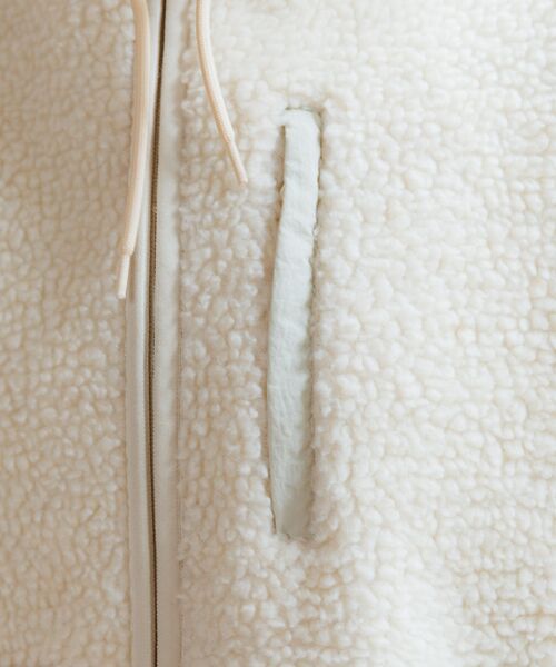 Rouge vif la cle / ルージュ・ヴィフ ラクレ パーカー | 【NANGA / ナンガ】BOA FLEECE ZIP HOODIE / ボアフ | 詳細14