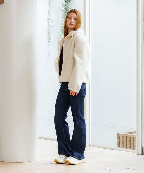 Rouge vif la cle / ルージュ・ヴィフ ラクレ パーカー | 【NANGA / ナンガ】BOA FLEECE ZIP HOODIE / ボアフ | 詳細6