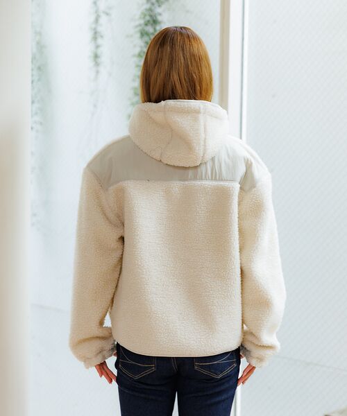 Rouge vif la cle / ルージュ・ヴィフ ラクレ パーカー | 【NANGA / ナンガ】BOA FLEECE ZIP HOODIE / ボアフ | 詳細9