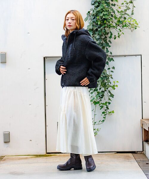 Rouge vif la cle / ルージュ・ヴィフ ラクレ パーカー | 【NANGA / ナンガ】BOA FLEECE ZIP HOODIE / ボアフ | 詳細19