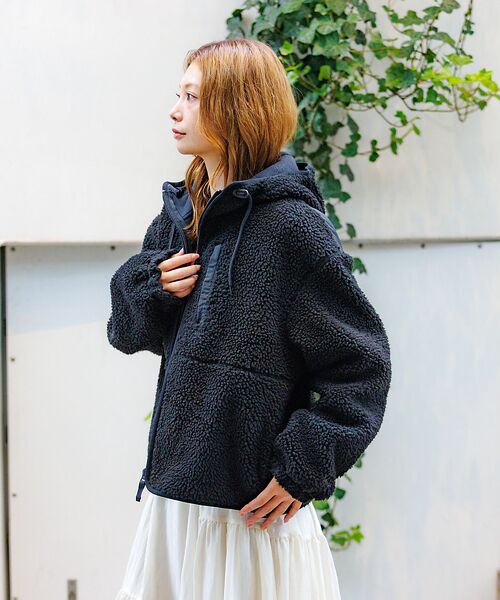 Rouge vif la cle / ルージュ・ヴィフ ラクレ パーカー | 【NANGA / ナンガ】BOA FLEECE ZIP HOODIE / ボアフ | 詳細20