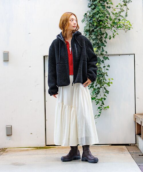 Rouge vif la cle / ルージュ・ヴィフ ラクレ パーカー | 【NANGA / ナンガ】BOA FLEECE ZIP HOODIE / ボアフ | 詳細21