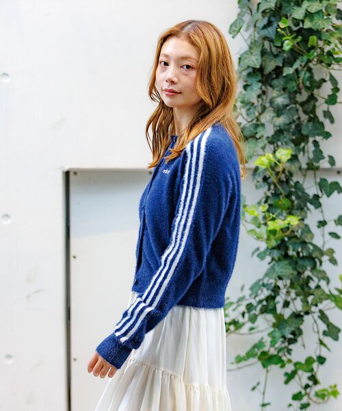 Rouge vif la cle / ルージュ・ヴィフ ラクレ カーディガン・ボレロ | 【adidas / アディダス】ふんわりカーディガン/FLUFFY CARDIG | 詳細3