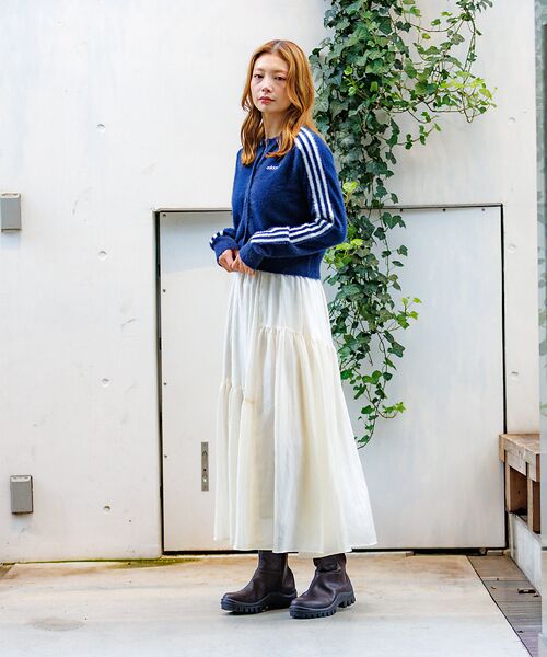 Rouge vif la cle / ルージュ・ヴィフ ラクレ カーディガン・ボレロ | 【adidas / アディダス】ふんわりカーディガン/FLUFFY CARDIG | 詳細4