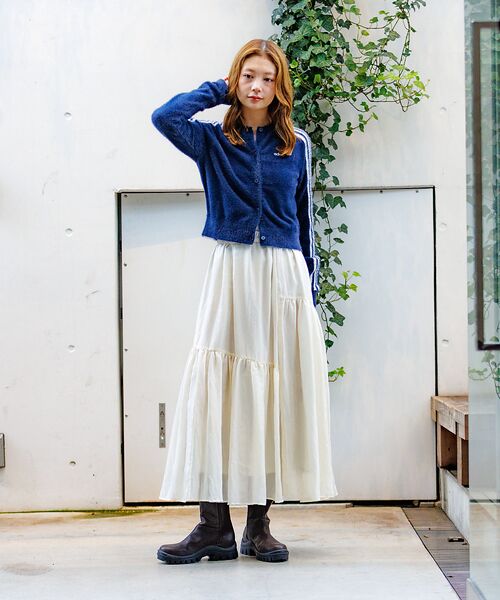 Rouge vif la cle / ルージュ・ヴィフ ラクレ カーディガン・ボレロ | 【adidas / アディダス】ふんわりカーディガン/FLUFFY CARDIG | 詳細6