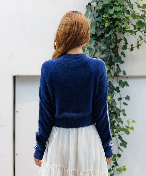 Rouge vif la cle / ルージュ・ヴィフ ラクレ カーディガン・ボレロ | 【adidas / アディダス】ふんわりカーディガン/FLUFFY CARDIG | 詳細9