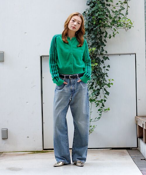 Rouge vif la cle / ルージュ・ヴィフ ラクレ カーディガン・ボレロ | 【adidas / アディダス】ふんわりカーディガン/FLUFFY CARDIG | 詳細17