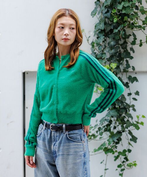 Rouge vif la cle / ルージュ・ヴィフ ラクレ カーディガン・ボレロ | 【adidas / アディダス】ふんわりカーディガン/FLUFFY CARDIG | 詳細18