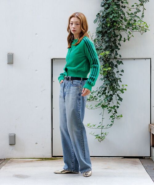 Rouge vif la cle / ルージュ・ヴィフ ラクレ カーディガン・ボレロ | 【adidas / アディダス】ふんわりカーディガン/FLUFFY CARDIG | 詳細19